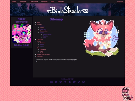 sitemap screenshot