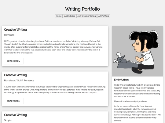 Examples/creativewriting screenshot