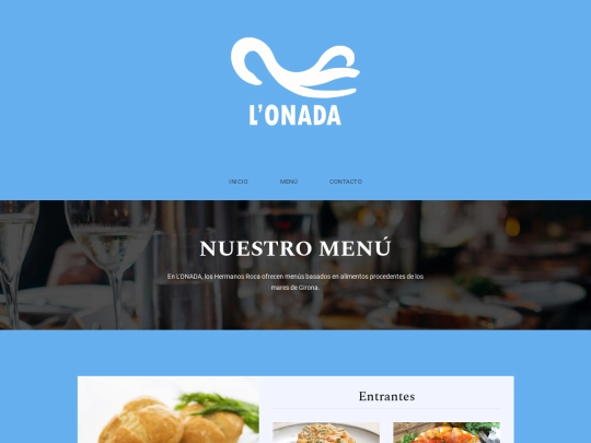 menu screenshot