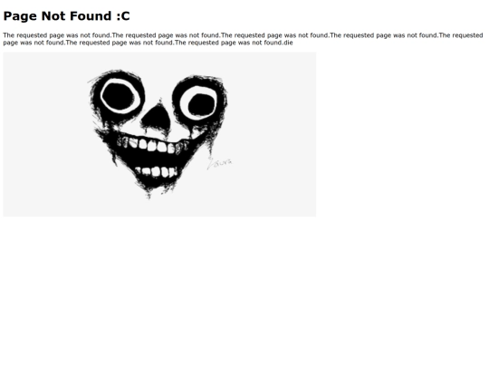 not_found screenshot
