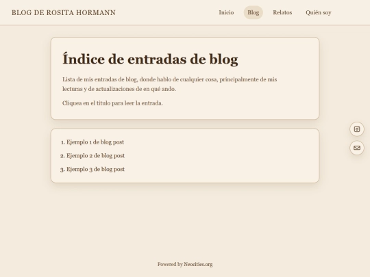 lista_blog screenshot