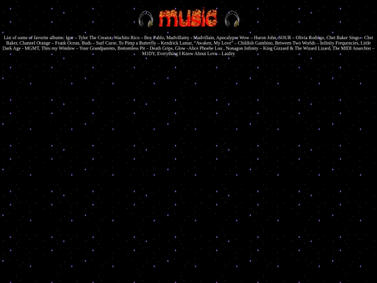 music screenshot