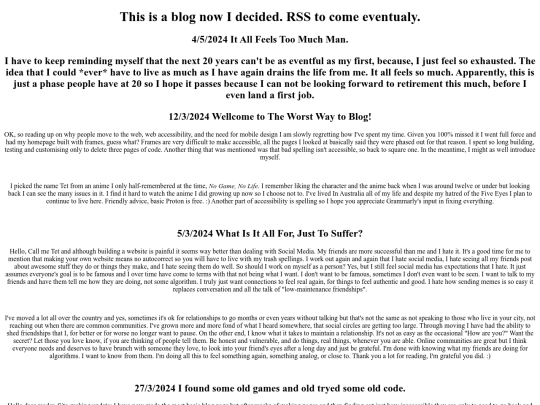 blog screenshot
