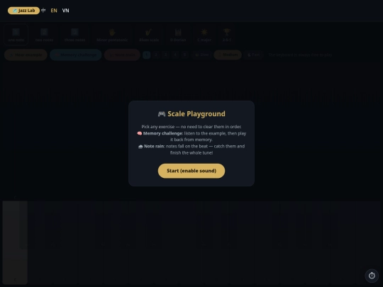 en/jazz-lab-playground screenshot