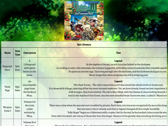 EO3-Epics screenshot