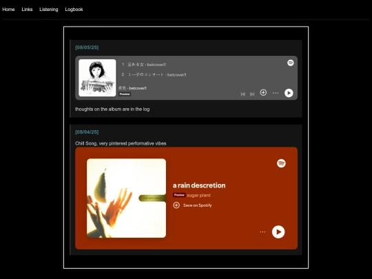 listeningto screenshot