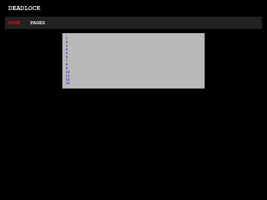 DEADLOCK screenshot