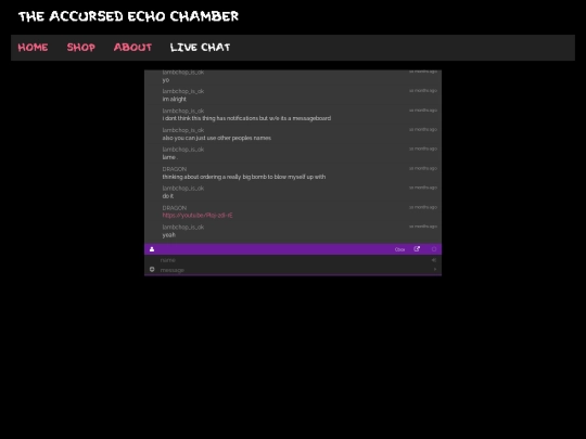 chatbox screenshot