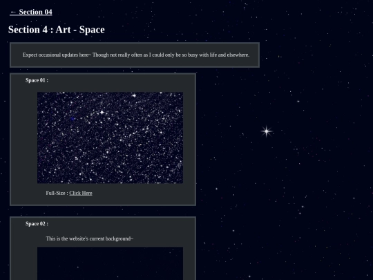art/space screenshot