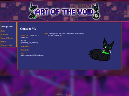 Contact screenshot