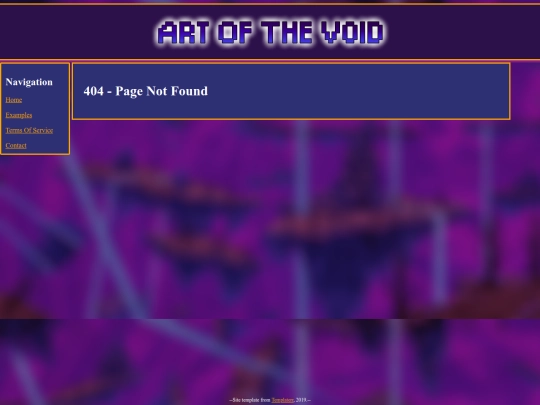 not_found screenshot