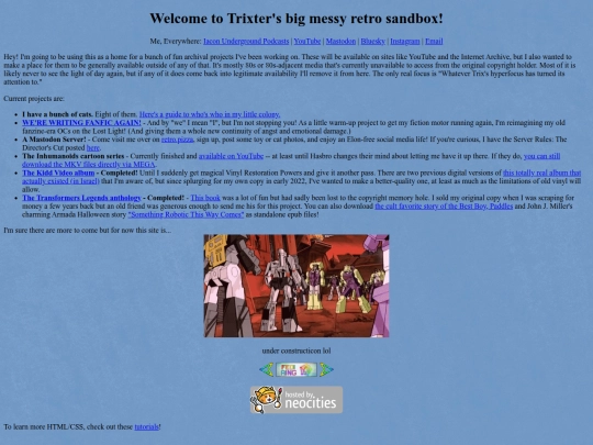 index screenshot
