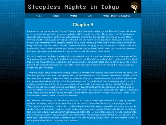 SleeplessNights/Chapter3 screenshot