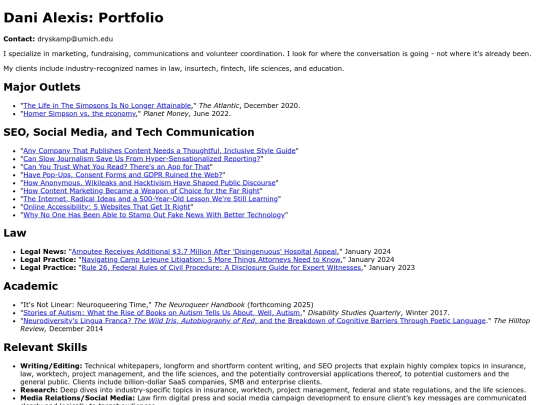 index screenshot