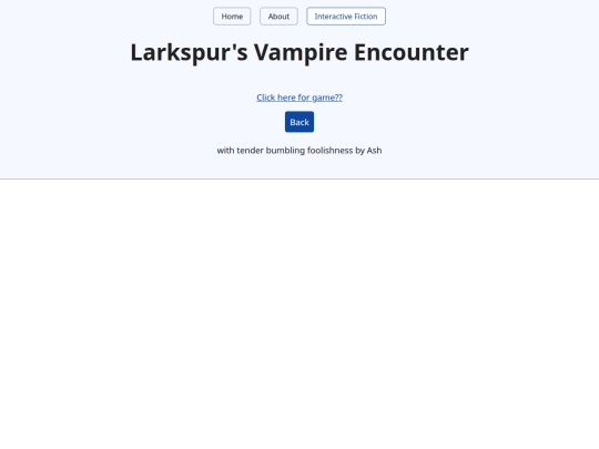 mygames/LarkspursVampireEncounterPage screenshot