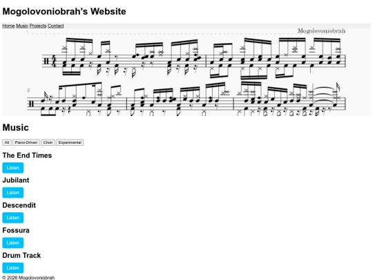 music screenshot
