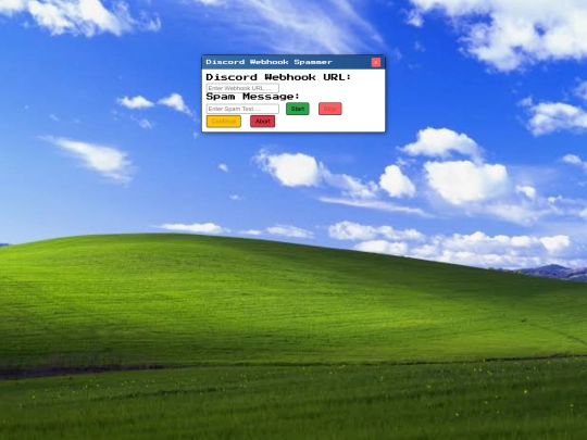 Discord/spammer screenshot