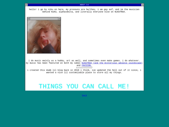 ARCHIVE/oldaboutme screenshot