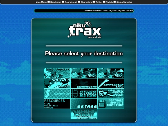 HOME MENU/redoingit screenshot