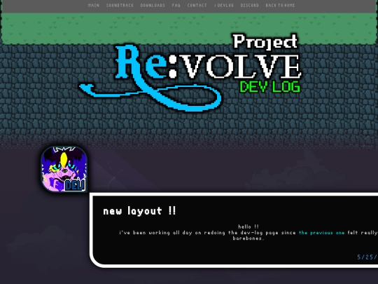 ReVOLVE/devlog screenshot