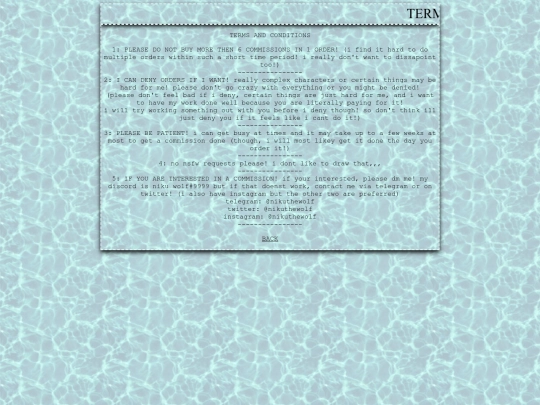 commissions/termsandconditions screenshot