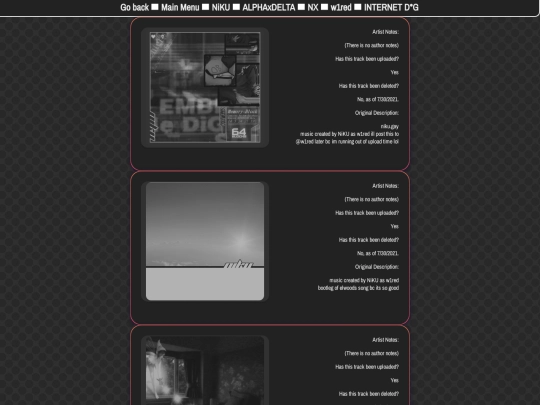 music/w1red screenshot