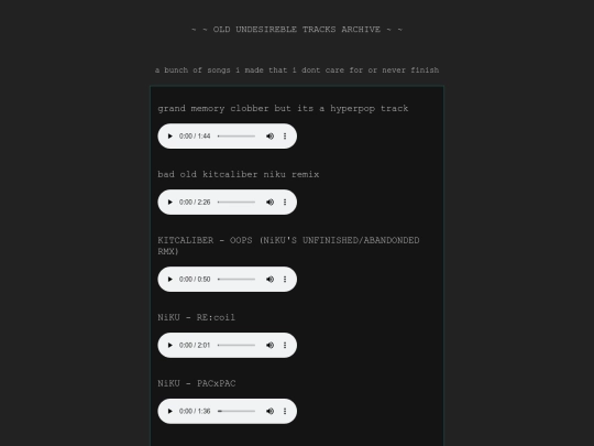 oldtrax screenshot