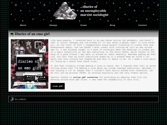 zines/emozine screenshot