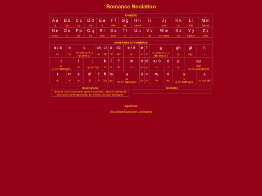 Neolatino screenshot