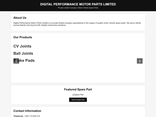 digitalperformance screenshot