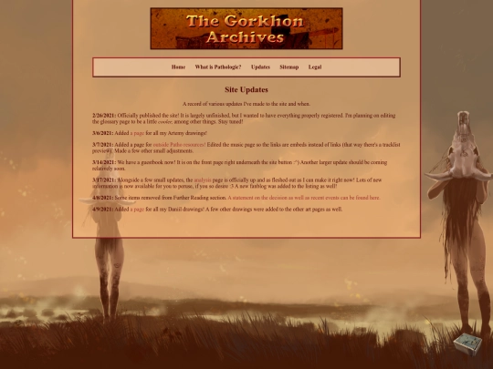 updates screenshot