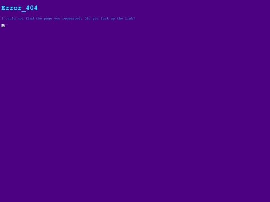 not_found screenshot