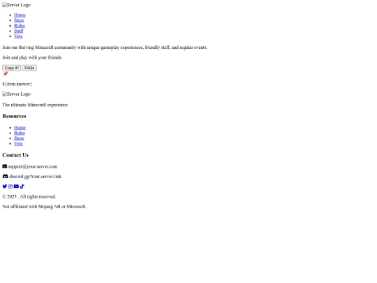faq screenshot