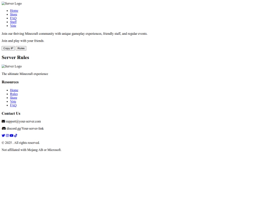 rules screenshot