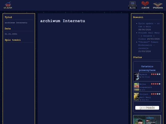ulubione/archiwum-email screenshot