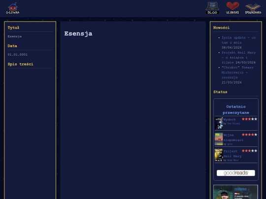 ulubione/esensja screenshot
