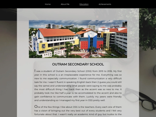 education screenshot