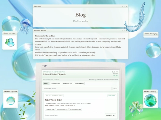 blog screenshot