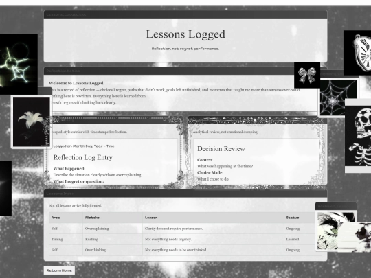 lessons-logged screenshot
