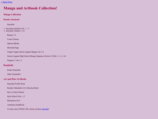 BookCollection screenshot