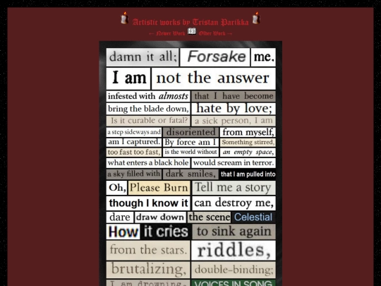 poem_damnitallforsakeme screenshot