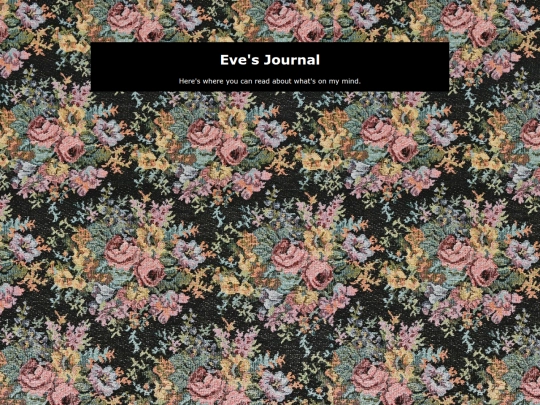 journal screenshot