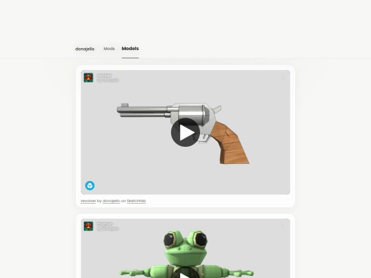 models screenshot