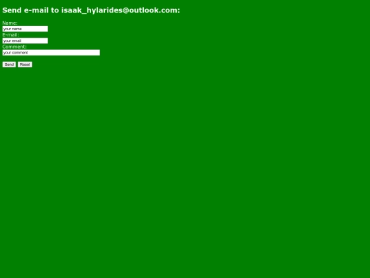 form screenshot