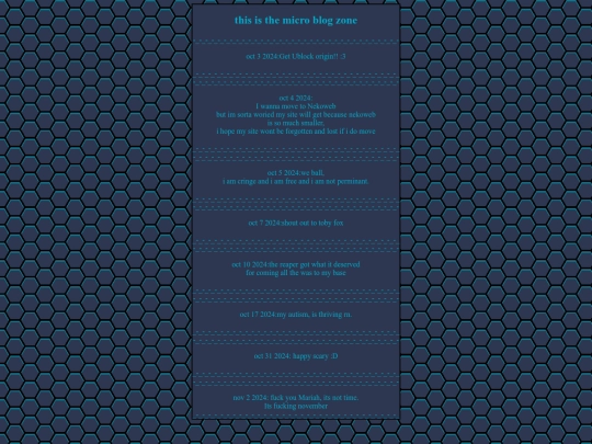 microblog screenshot