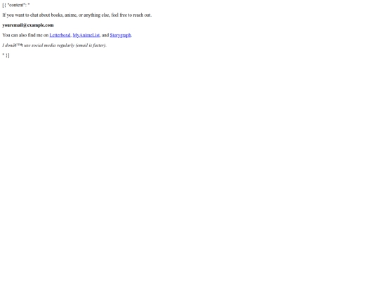 contact screenshot