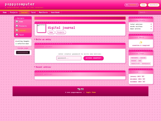 journal screenshot