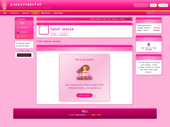 tarot screenshot
