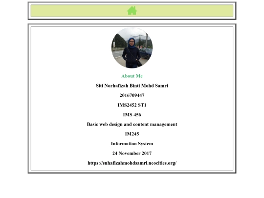 aboutme screenshot