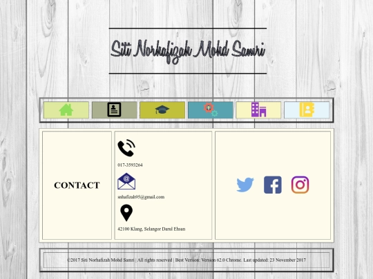 contact screenshot